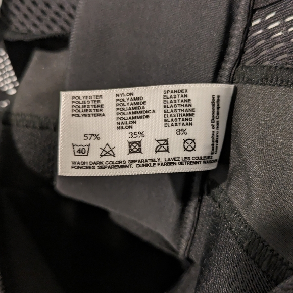 Glamorise Black No-Sweat Mesh Wirefree Sports Bra Size 40H - Picture 3 of 13